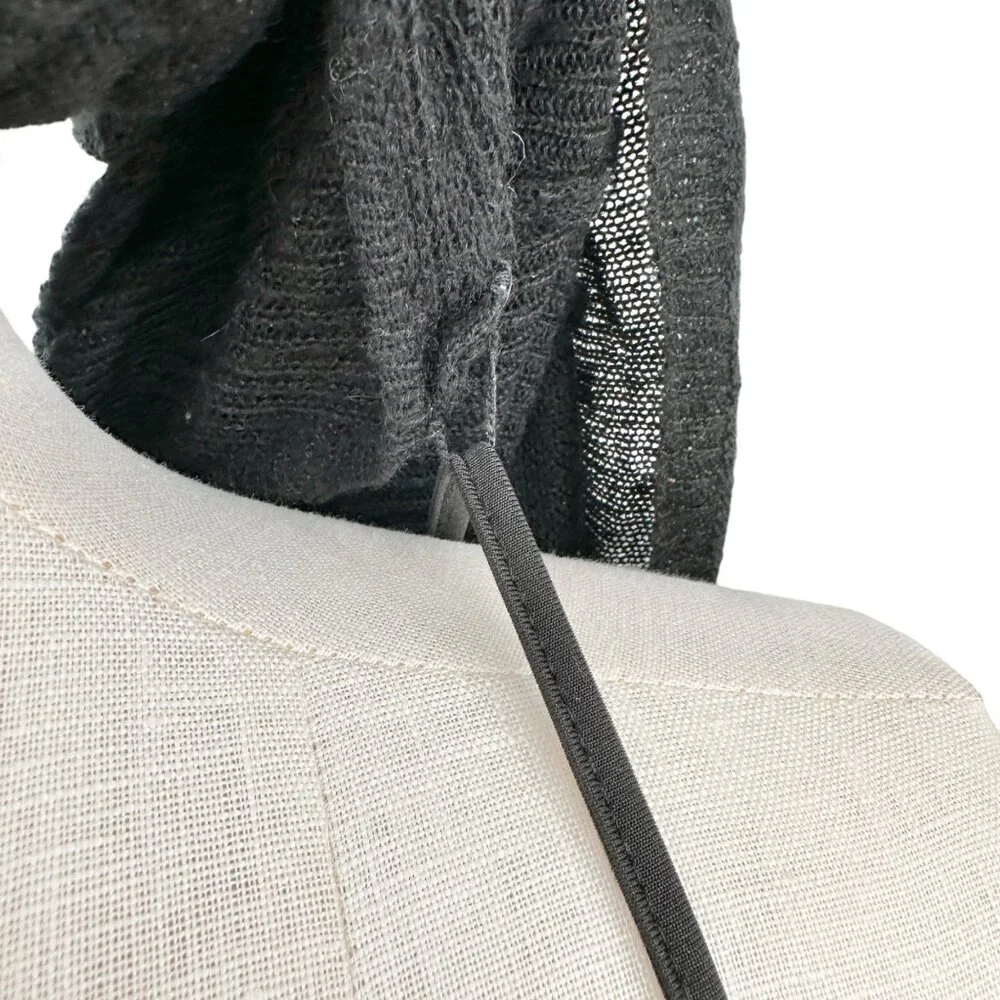 Venus Black Ribbed Knit Long Sleeve Sweater Dress 2X Flared Hem Lightweight NWT - Picture 13 of 16